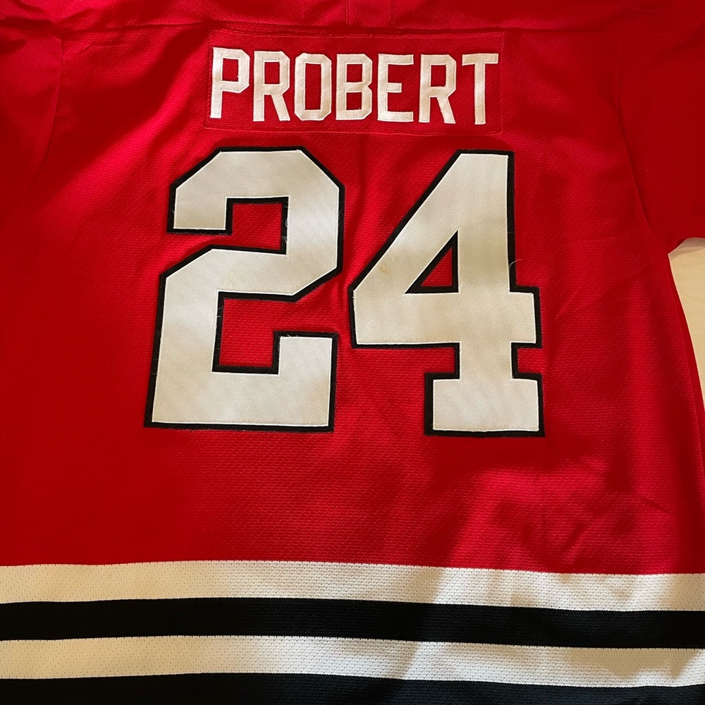 Bob Probert Chicago Blackhawks Jersey